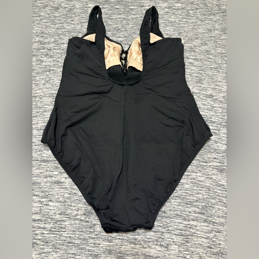 Vintage One Piece Bathing Suit Christina 20W - Picture 4 of 8
